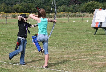 Stand on one leg to shoot this one