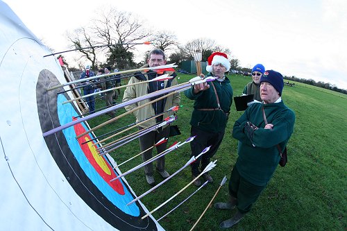 Some of those arrows in the target are Geoffs! Some of those arrows in the target are Geoffs!